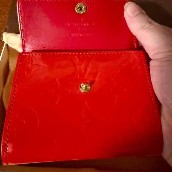 Louis Vuitton vernis ludlow red vintage wallet - Picture 3 of 8
